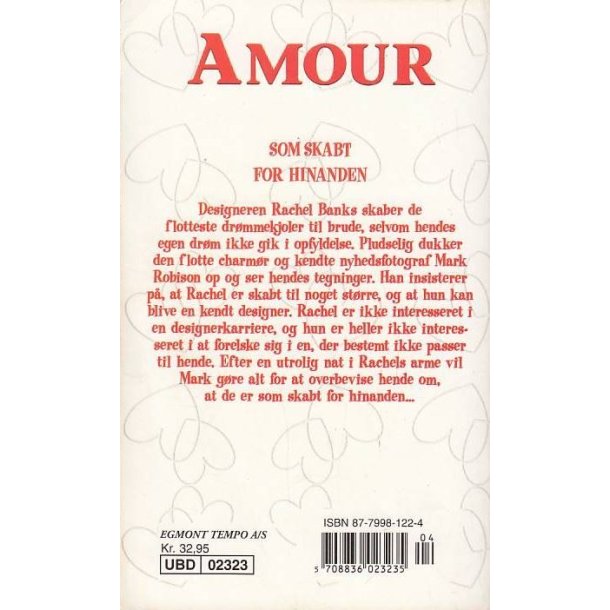Amour - Som skabt for hinanden (Bog)