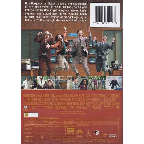 Anchorman 2 - The Legend continues (DVD)