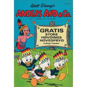 Anders And & Co. 1971 Nr. 7