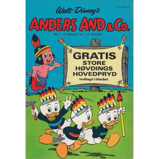 Anders And & Co. 1971 Nr. 7