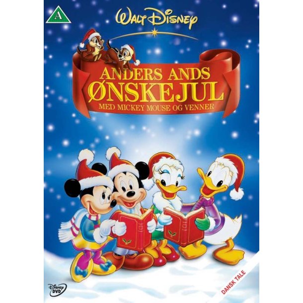 Anders Ands �nskejul med Mickey Mouse og venner (DVD)