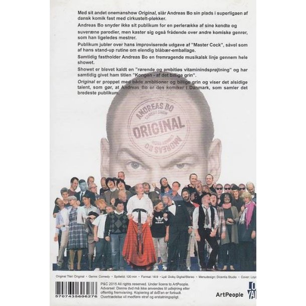 Anders Bo Comedy show original (DVD)