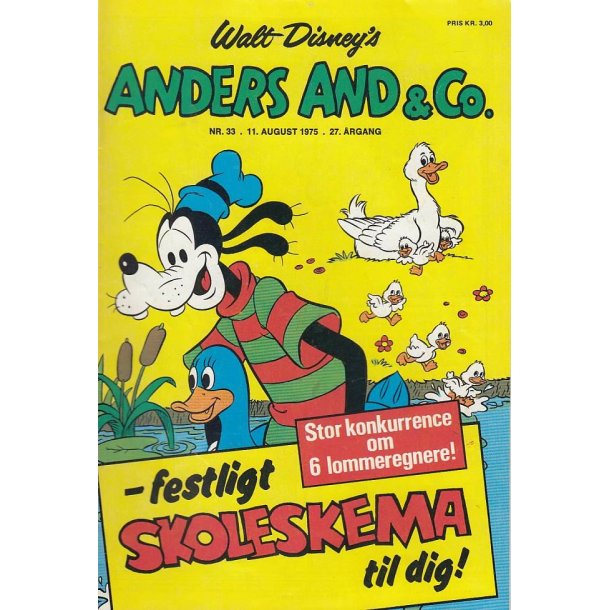 Anders And & Co. 1975 Nr. 33
