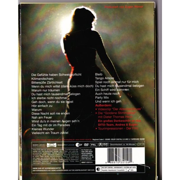 Das grosse konzert in Oberhausen (DVD)