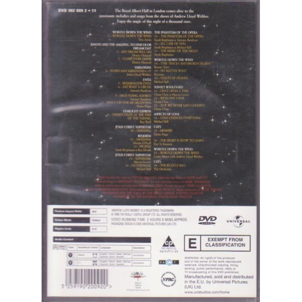 Royal Albert Hall Celebration Concert (DVD)