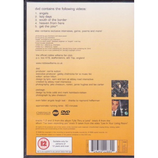 Angels - Robbie Williams (DVD)
