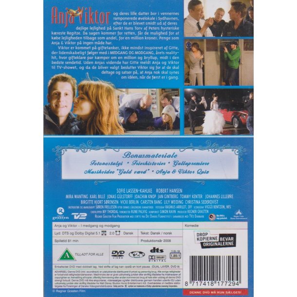 Anja og Viktor i medgang og modgang (DVD)