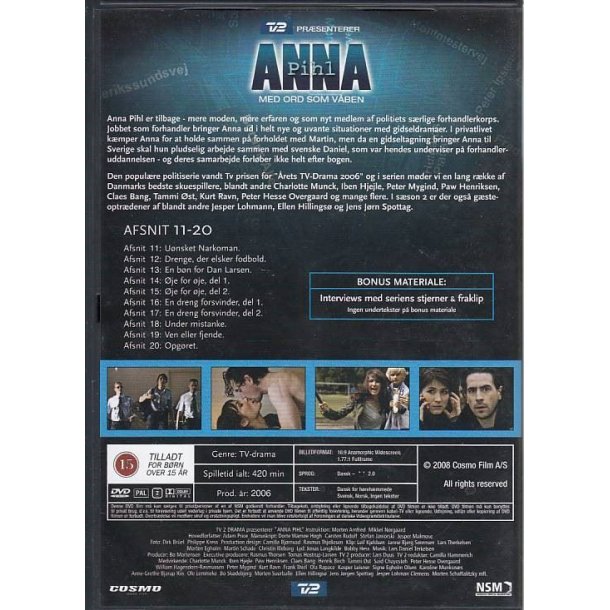 Anna Pihl - S�son 2 (DVD)