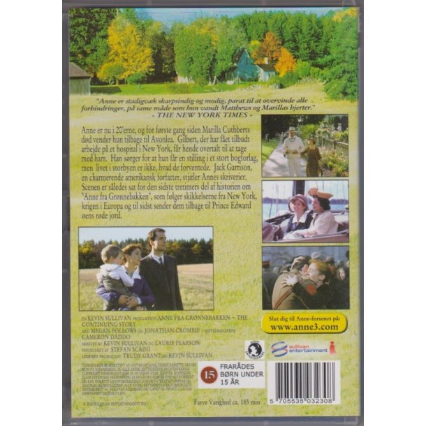Anne Fra Gr�nnebakken - The Continuing Story (DVD)