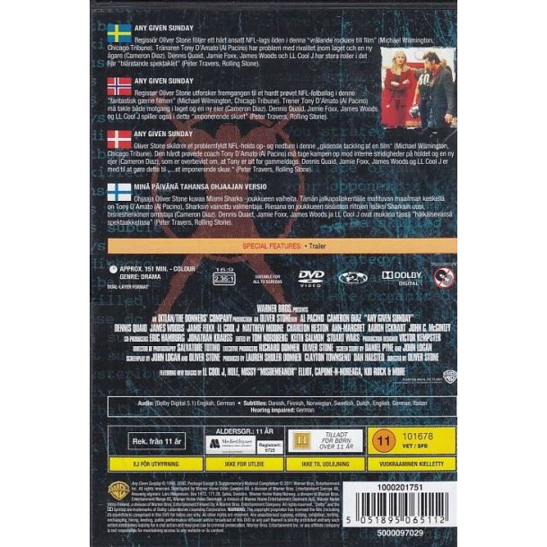 Any given sunday (DVD)