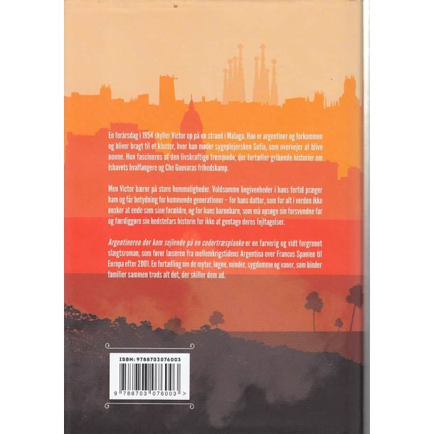 Argentineren der kom sejlende p� en cedertr�splanke (Bog)