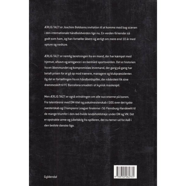 �rlig talt - Historier fra mit h�ndboldliv (Bog)