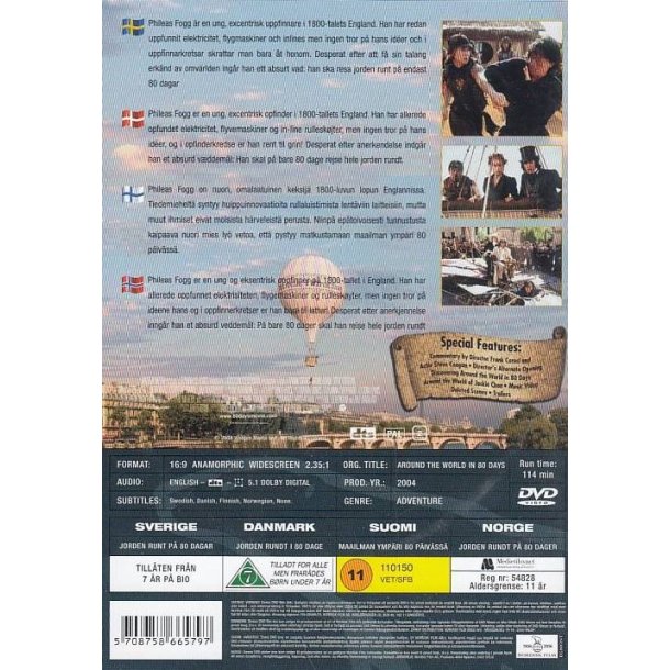 Around the World in 80 days (DVD)