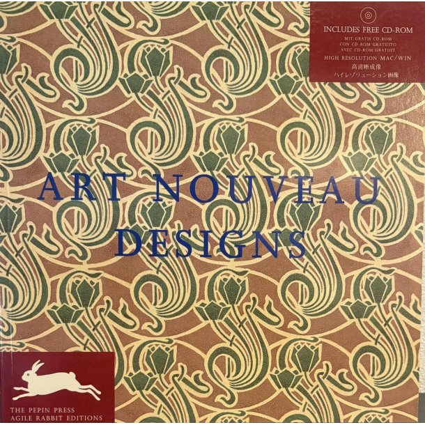 Art Nouveau Designs (Bog+cd)
