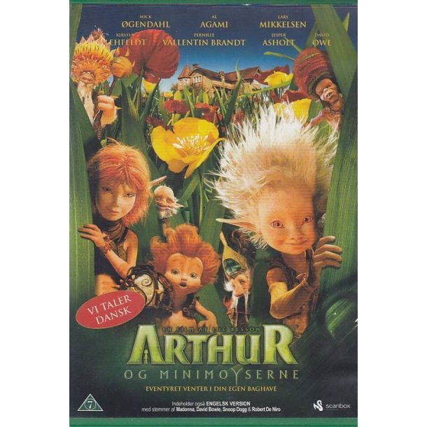 Arthur og Minimoyserne (DVD)