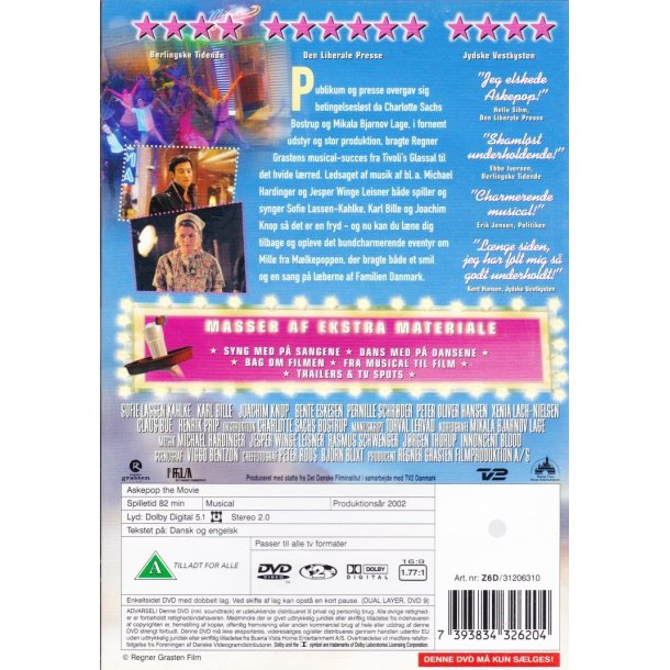 Askepop the movie (DVD)