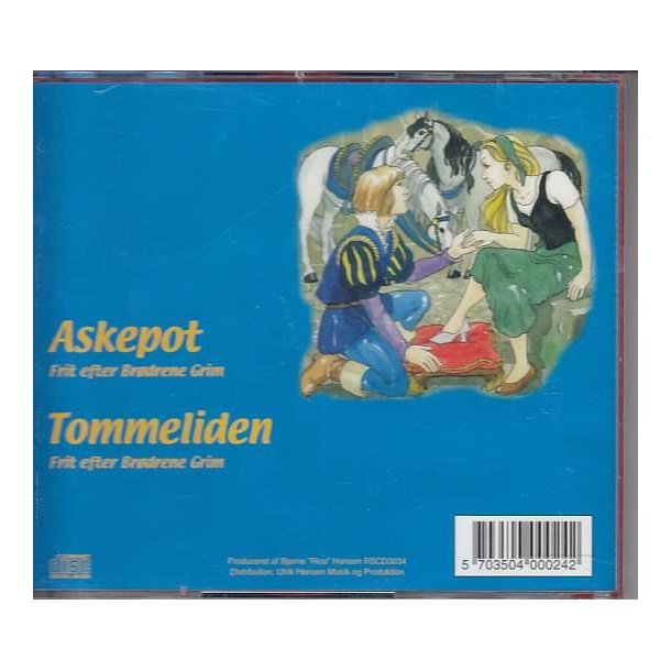 Askepot og Tommeliden (Lydbog)