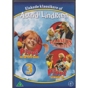 Pippi - Rasmus - 3film (DVD)
