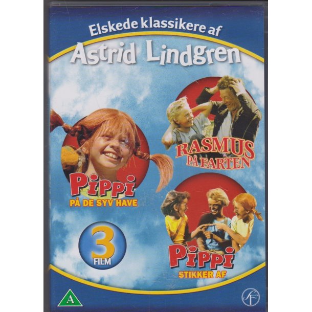 Pippi - Rasmus - 3film (DVD)