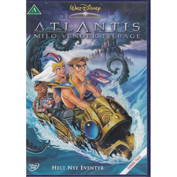 Atlantis - Milo vender tilbage (DVD)