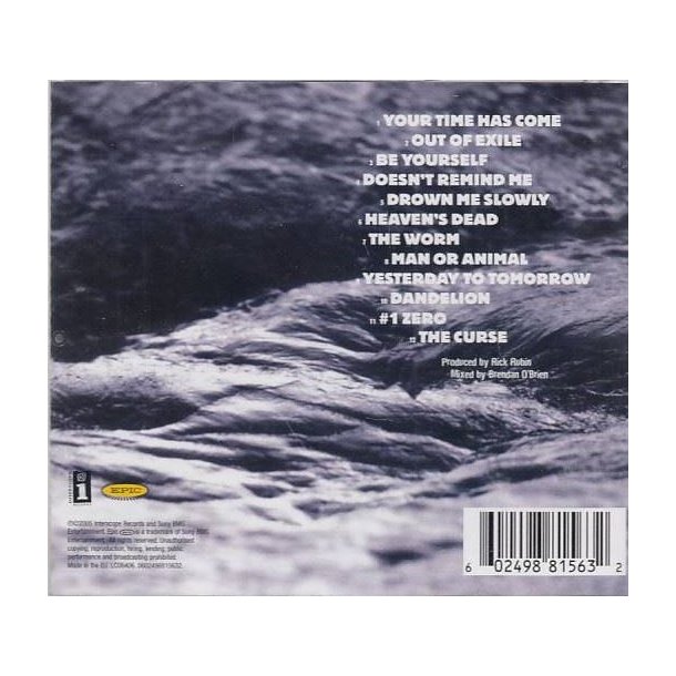 Out Of Exile (CD)