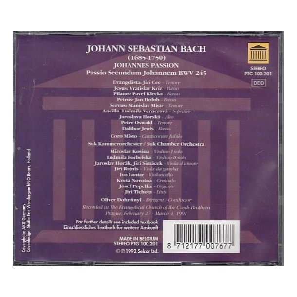 Johannes passion (CD)