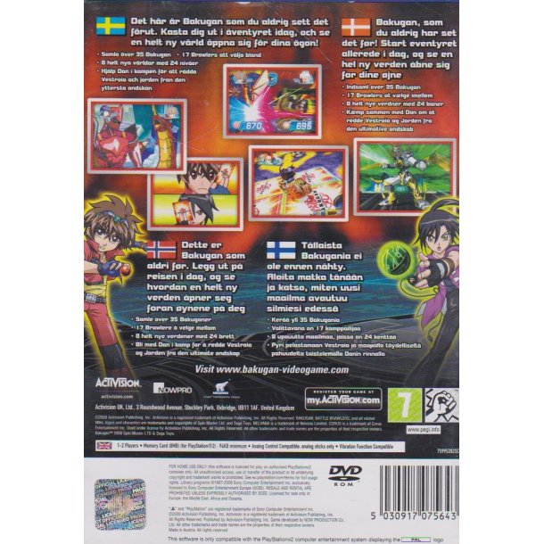 Bakugan - Battle brawlers (Spil)