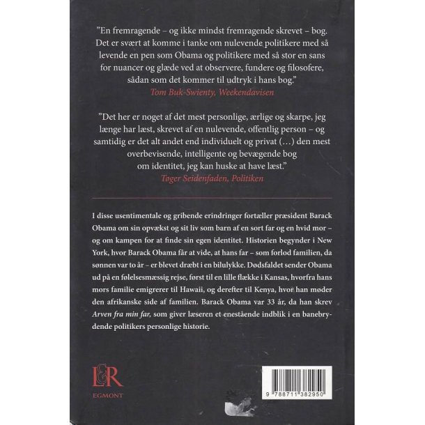Barack Obama - Arven fra min far (Bog)