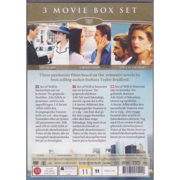 Barabar Taylor Bradford box set 2 (DVD)