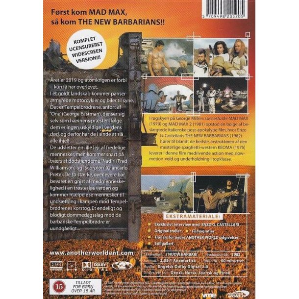 The New Barbarians (DVD)