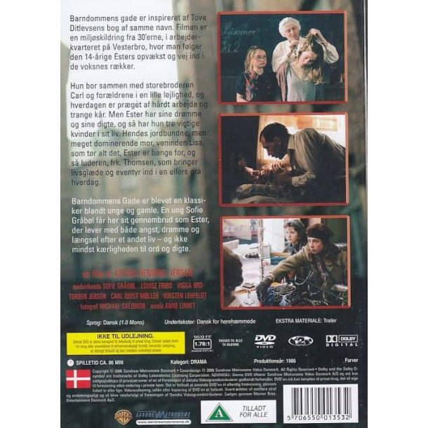 Barndommens gade (DVD)