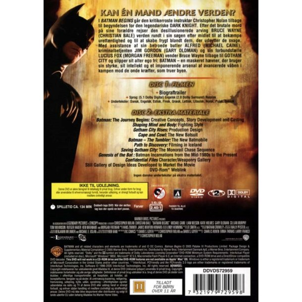 Batman begins (DVD)