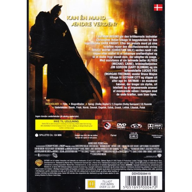 Batman begins (DVD)