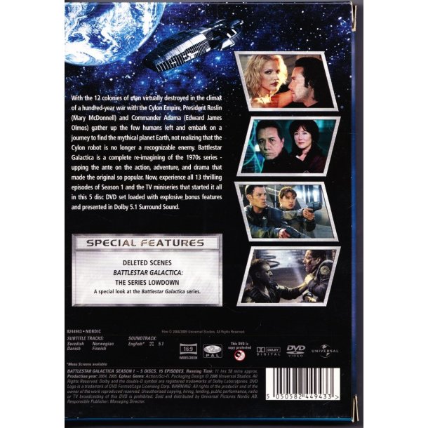 Battlestar Galactic - S�son 1 (DVD)