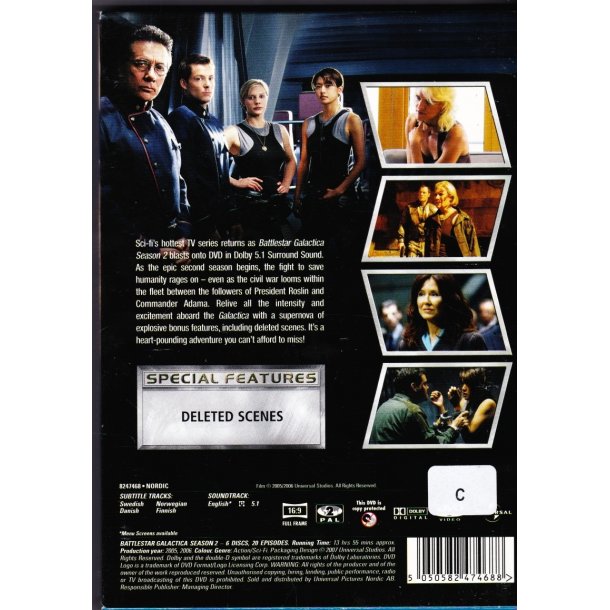 Battlestar Galactic - S�son 2 (DVD)