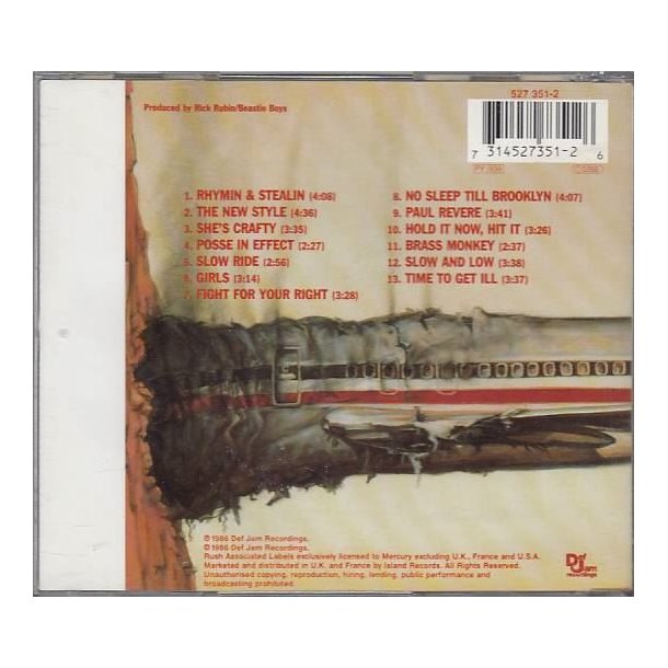 Licensed to ill (CD)