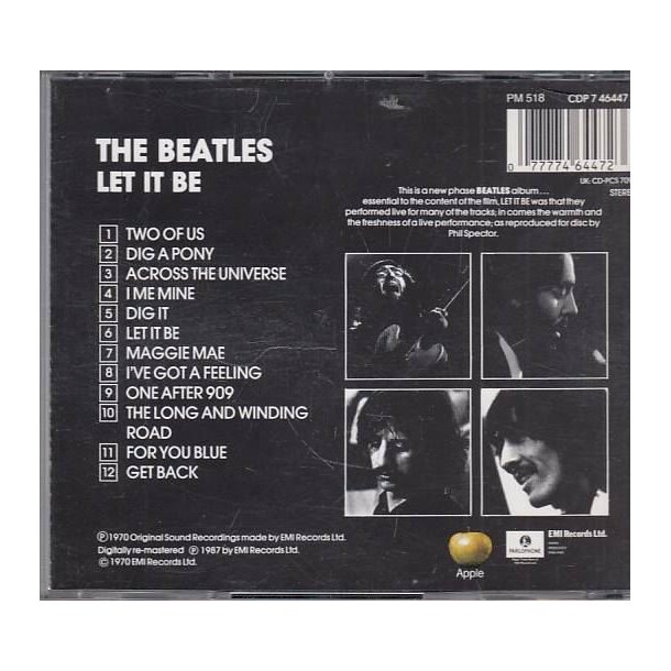Let it be (CD)