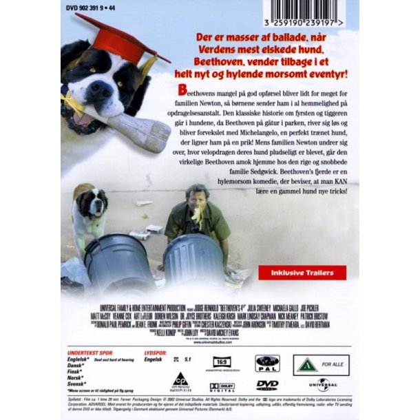 Beethovens Fjerde (DVD)