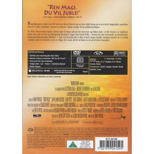 Befri Willy (DVD)