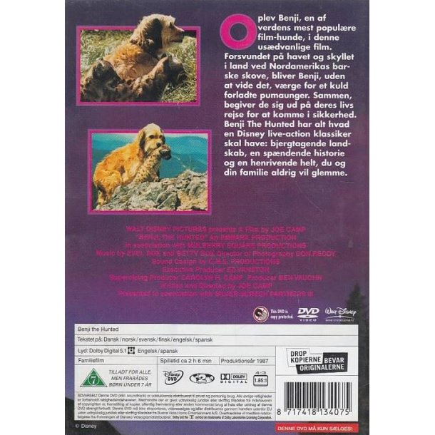 Benji the hunted (DVD)