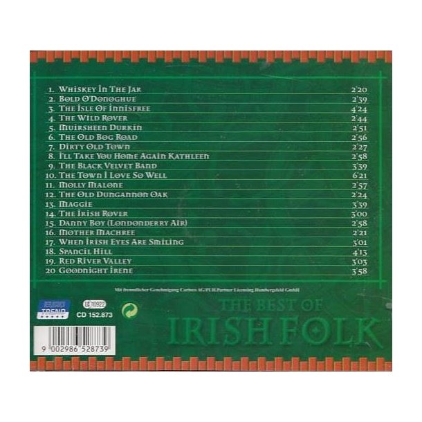 The Best of Irisk folk (CD)