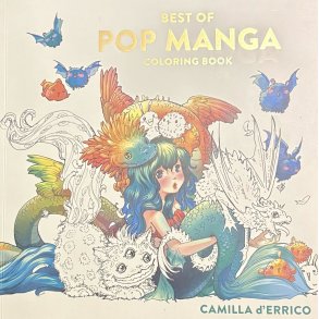 Best of Pop Manga Coloring Book (Bog)