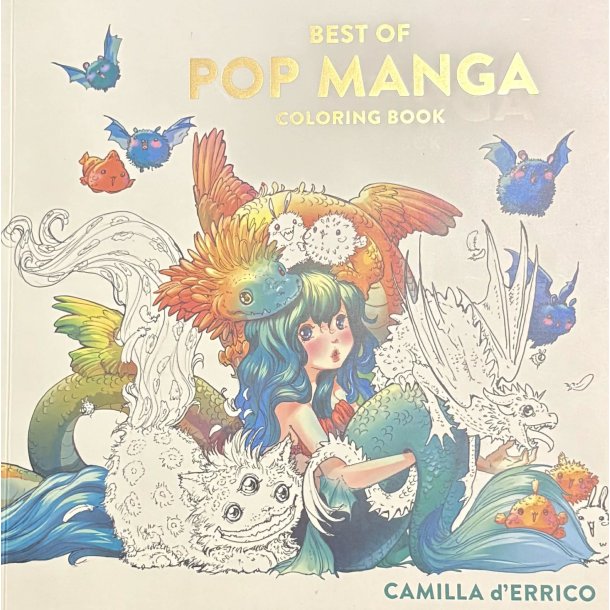 Best of Pop Manga Coloring Book (Bog)
