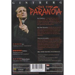 Gintberg - Big time paranoia (DVD)