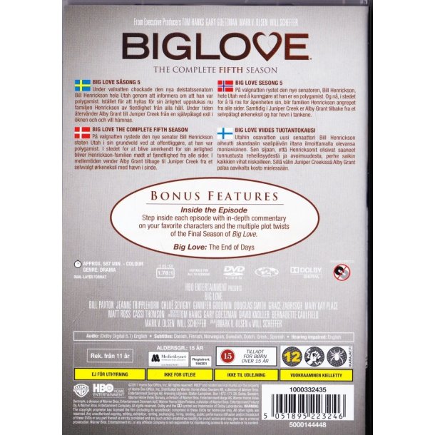 Big love - S�son 5 (DVD)