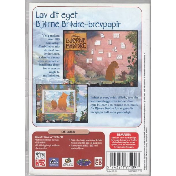 Disney Classics - Bj�rne Br�dre (Spil)