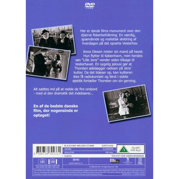 Blaavand melder storm (DVD)