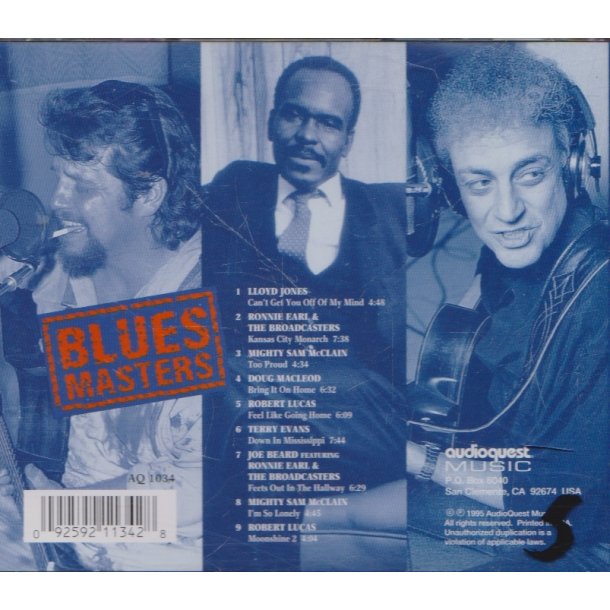 Blues Masters  (CD)