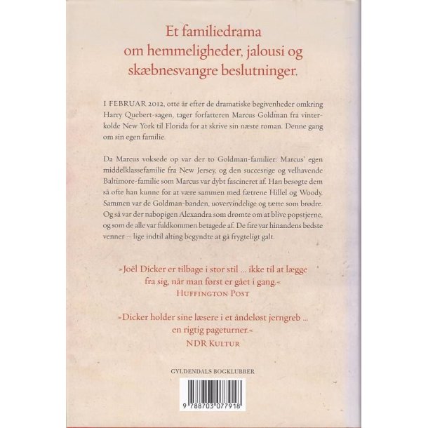 Bogen om Baltimore familien (Bog)