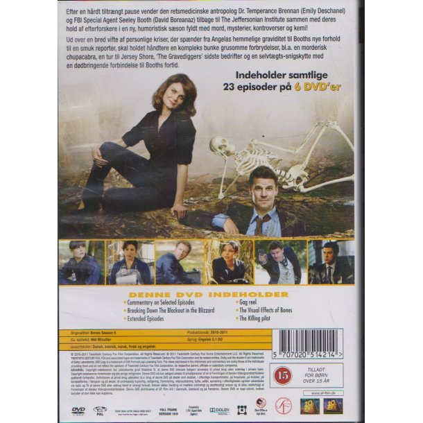 Bones - S�son 6 (DVD)